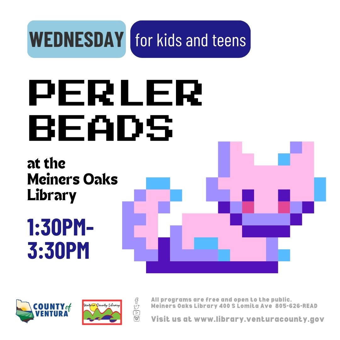 Perler Beads at Meiners Oaks Library