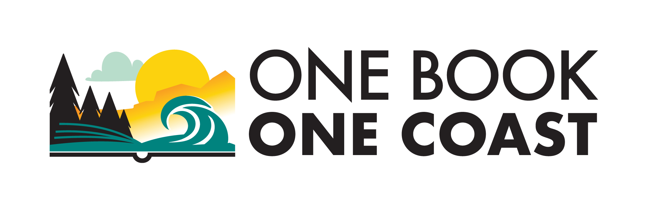 Logo image for One Book One Coast reading initiative