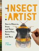Image for "The Insect Artist" shows a person's hand holding a pen and touching up an intricate drawing of a bee.