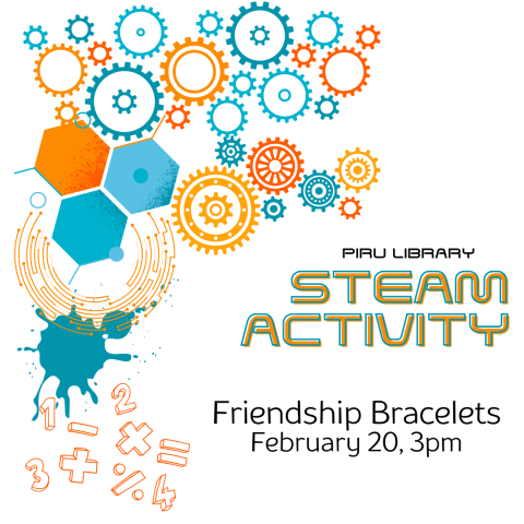 gears, splats, and symbols with event details