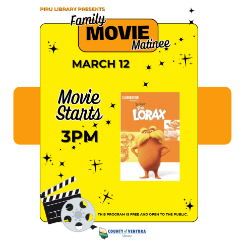 movie reel with image from Lorax movie