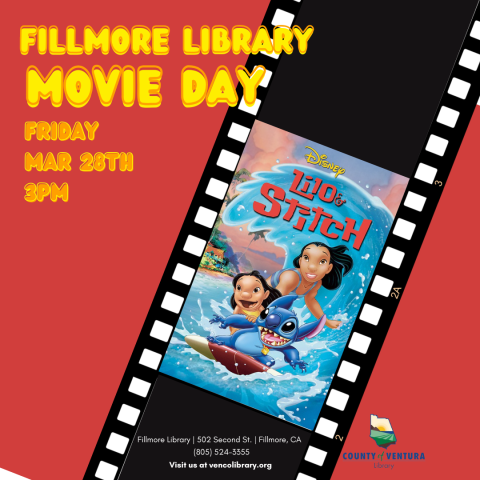 movie reel with image from Lilo and Stitch movie
