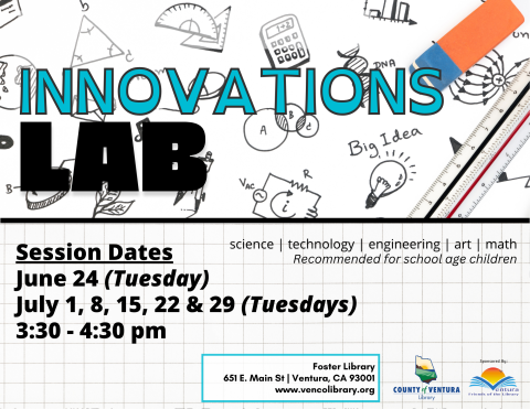 Innovation Lab eraser ruler 