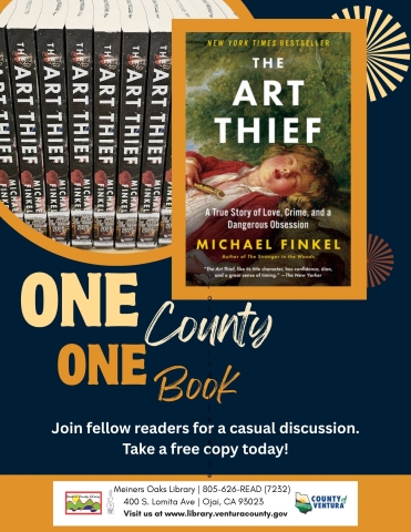 front cover of The Art Thief, by Michael Finkel