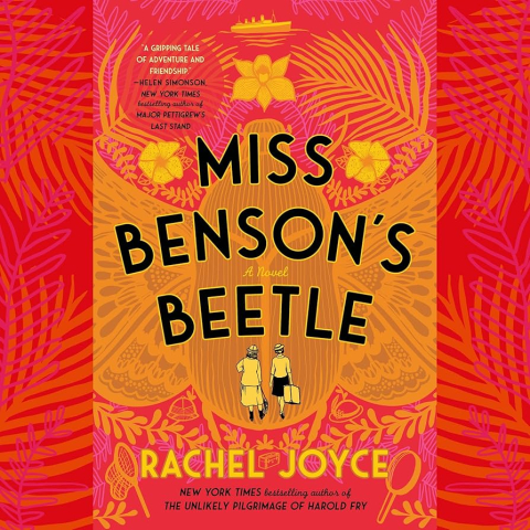 orange and pink cover of Miss Benson's Beetle