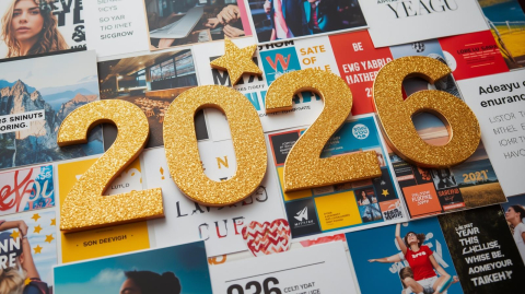 image of a Vision Board for 2026