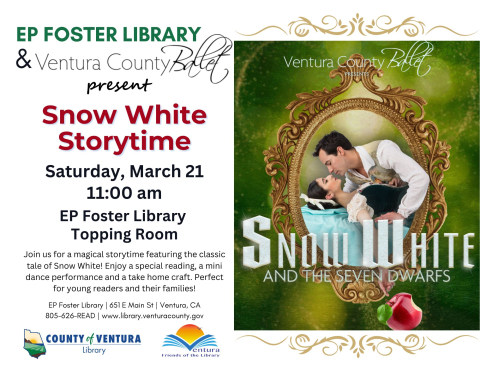 snow white and the prince Snow White Storytime at Foster Library