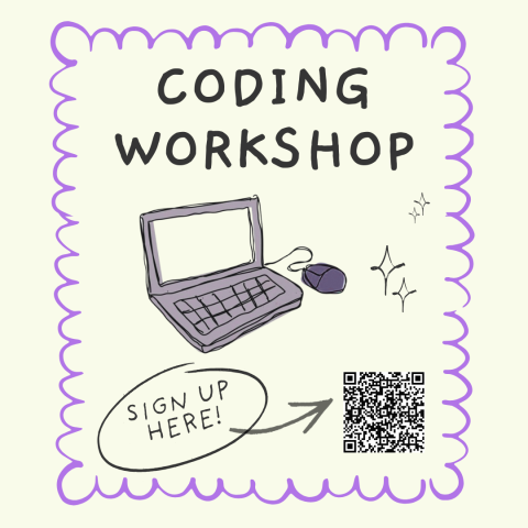 graphics of a laptop - Coding Workshop
