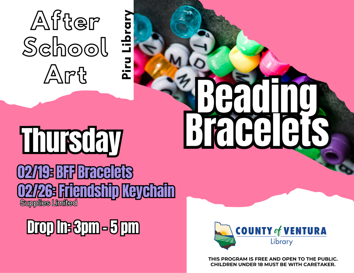 pony beads with event info