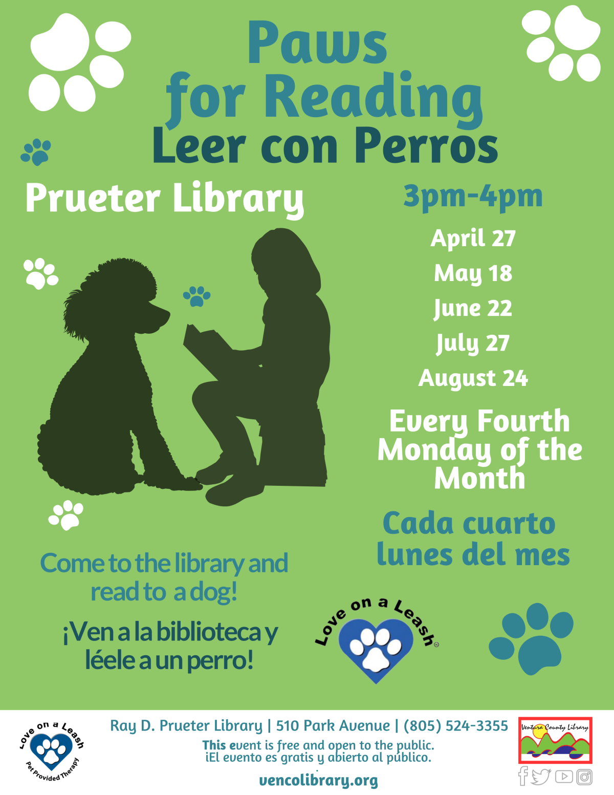 Poster for Reading to Dogs